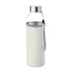 Sticlă de apă cu husă 500ml - Utah Glass, Bej