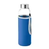 Sticlă de apă cu husă 500ml - Utah Glass, Albastru regal