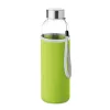 Sticlă de apă cu husă 500ml - Utah Glass, Lime