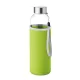 Sticlă de apă cu husă 500ml - Utah Glass, Lime