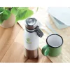 Sticlă cu perete dublu din inox - Iceland Alb