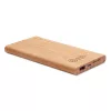 Powerbank din bambus 6000 mAh - Arena