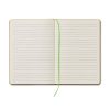 Notebook A5 din hârtie reciclată - Everwrite, Lime