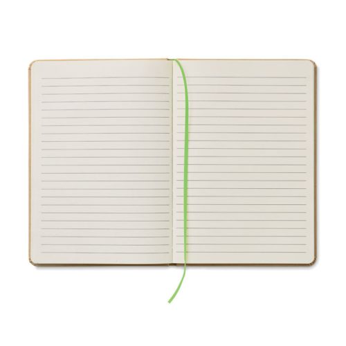 Notebook A5 din hârtie reciclată - Everwrite, Lime